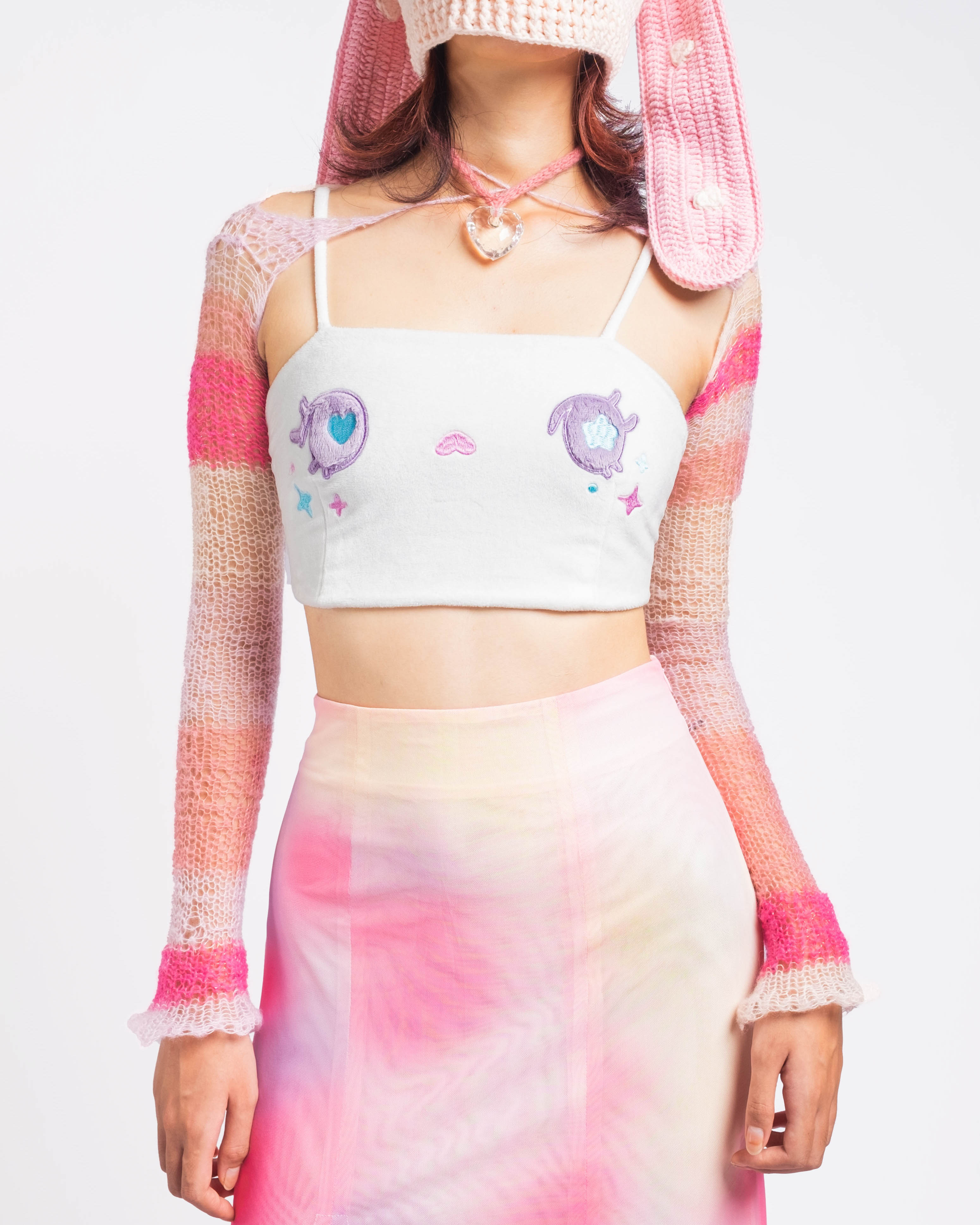 Áo Crop Top Mắt Ỏ | Ỏ Eyes Crop Top