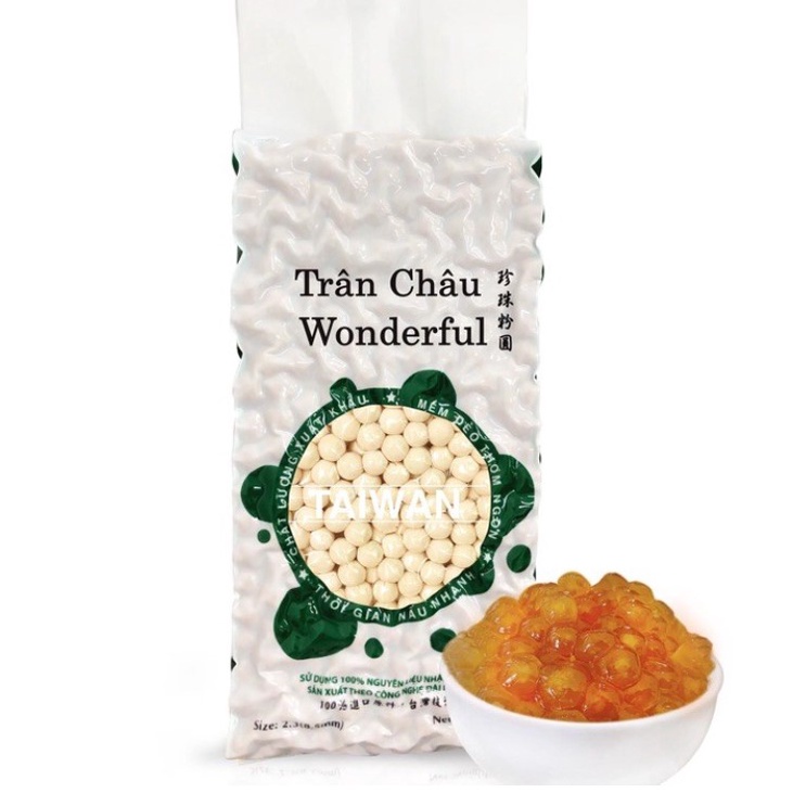 Trân Châu Wonderful (Caramel, Hoàng Kim) Gói 1KG