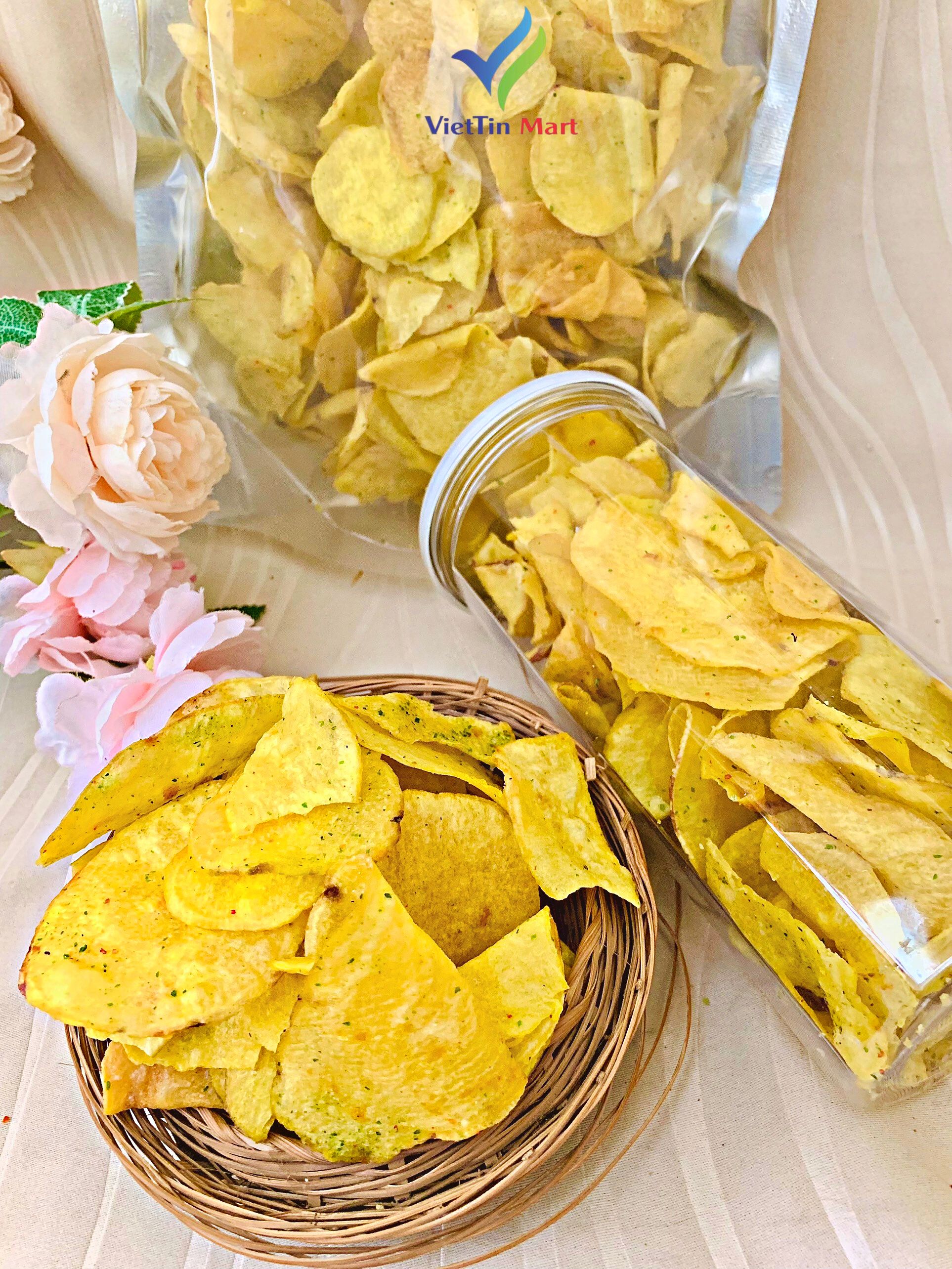 Khoai Lang Sấy Mắm Hành VIETTIN MART