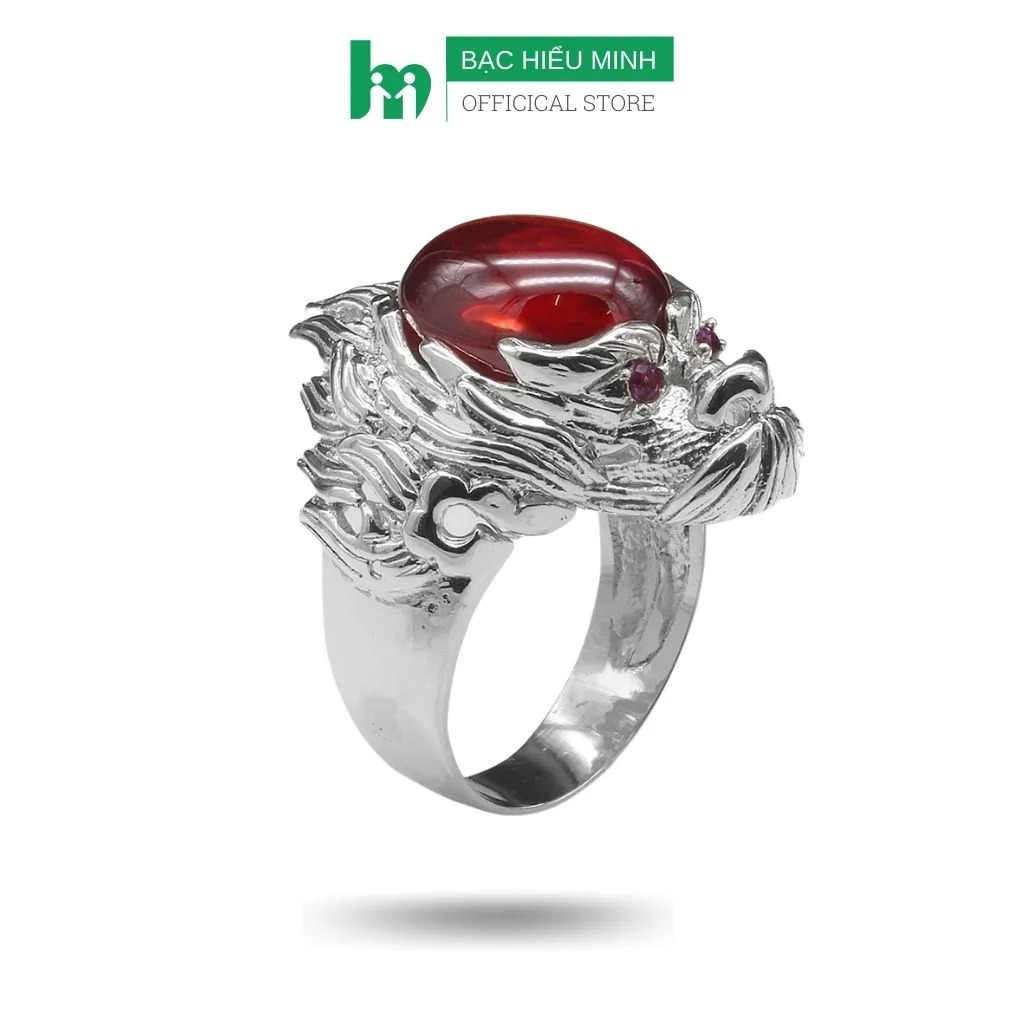 Nhẫn nam bạc hiểu minh na363
