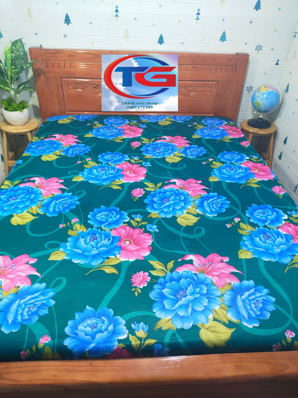 ÁO BỌC 2 MẶT NỆM CÓ KHÓA KÉO ( HOA VĂN NGẪU NHIÊN)