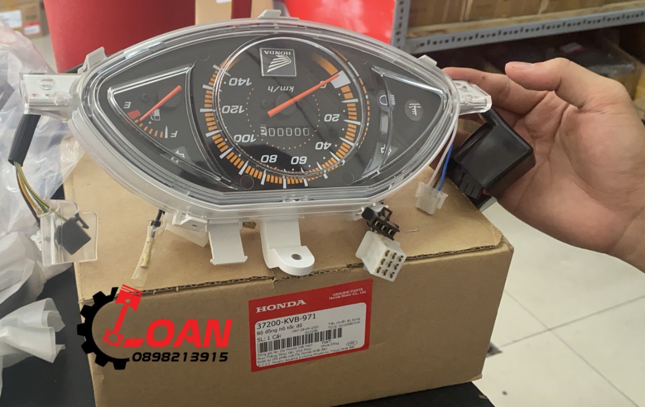 ĐỒNG HỒ CLICK 110 ZIN HONDA CHÍNH HÃNG