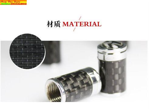 ốc chân van xe máy - oto bằng carbon ( giá 1 đôi)