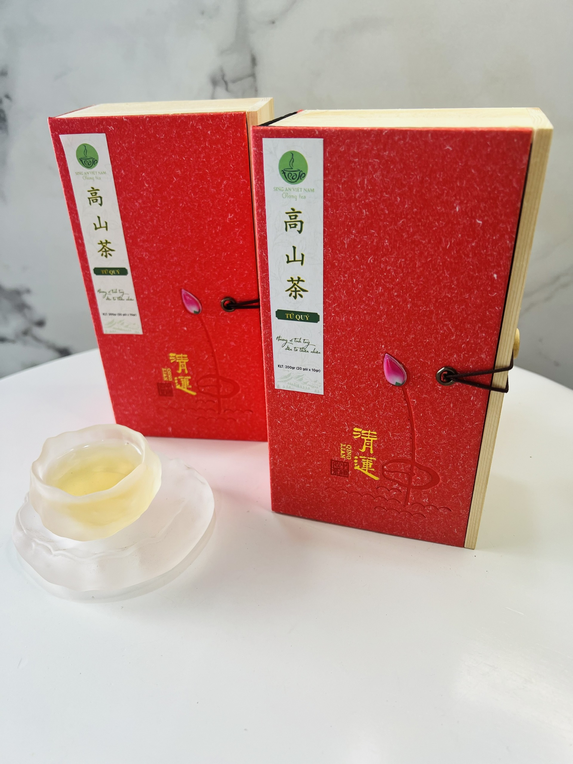Set trà Oolong Tứ Quý 200gr