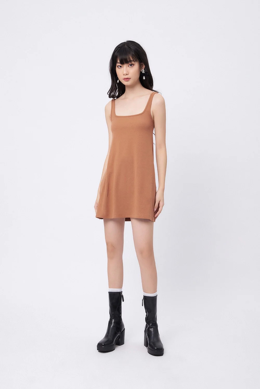 DOTTIE - Đầm ngắn sát nách nữ DOTTIE - D0270