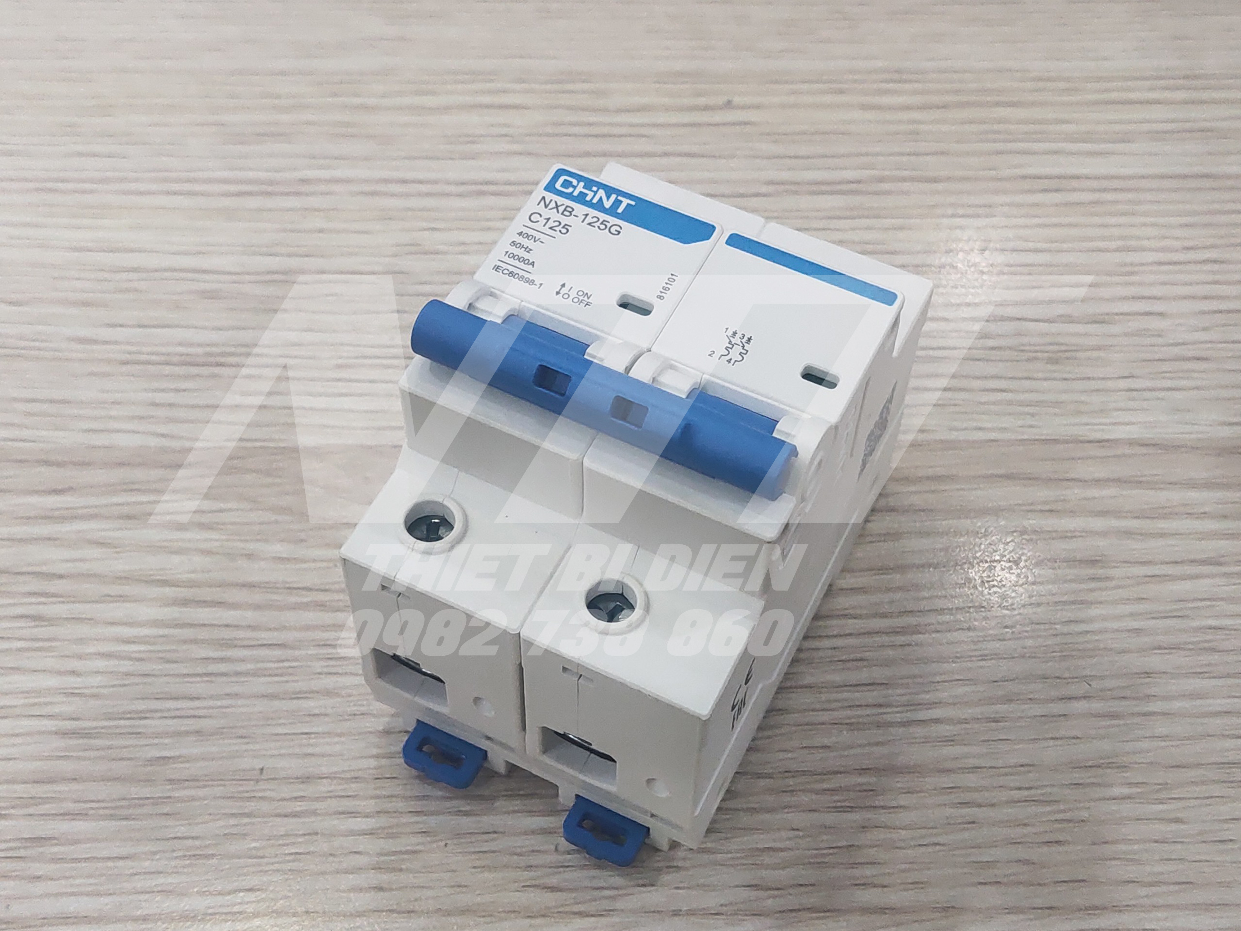 MCB 2 pha 80A~125A NXB-125G Chint
