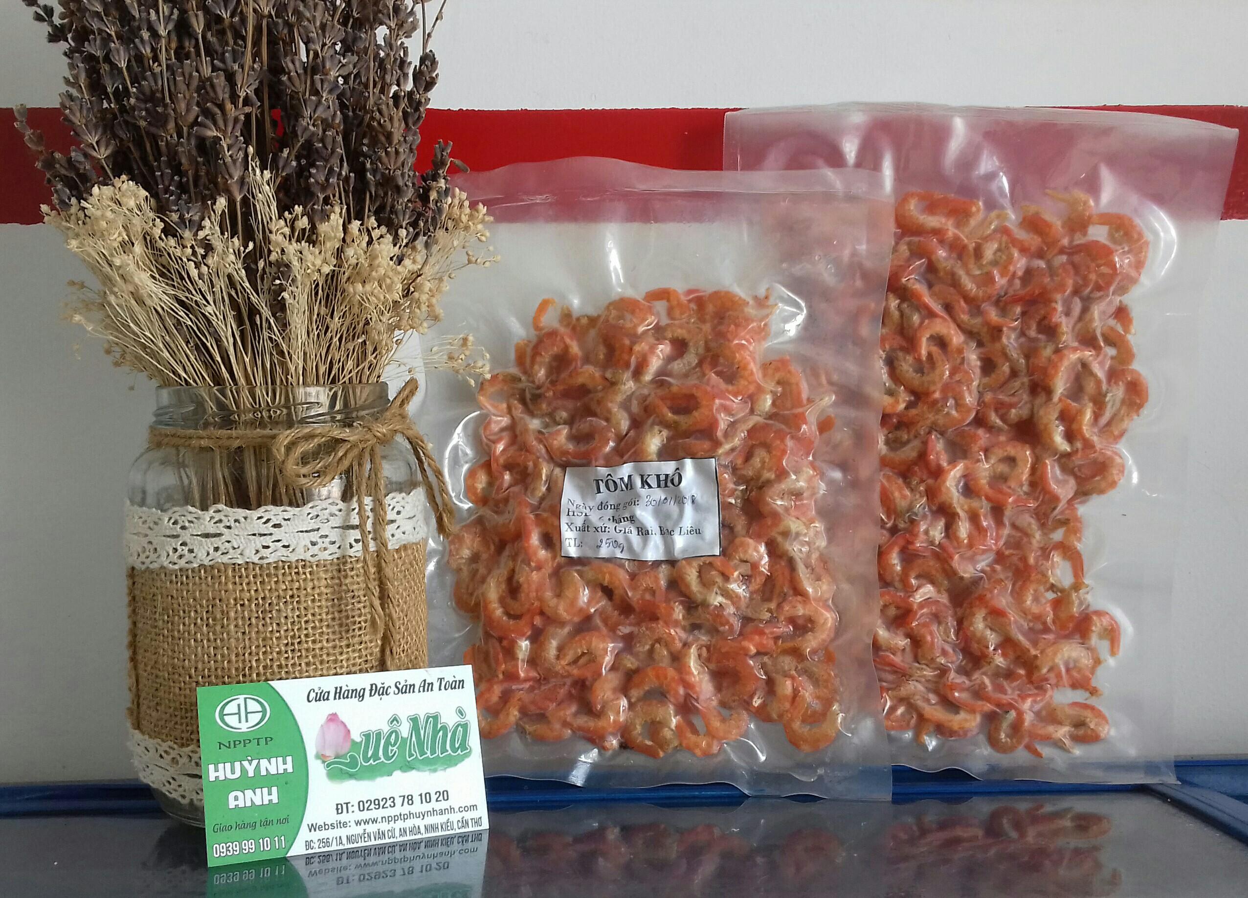 TÔM KHÔ BẠC LIÊU - LOẠI ĐẶC BIỆT - 250g