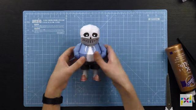 Mô hình giấy gameUndertale) Sans
