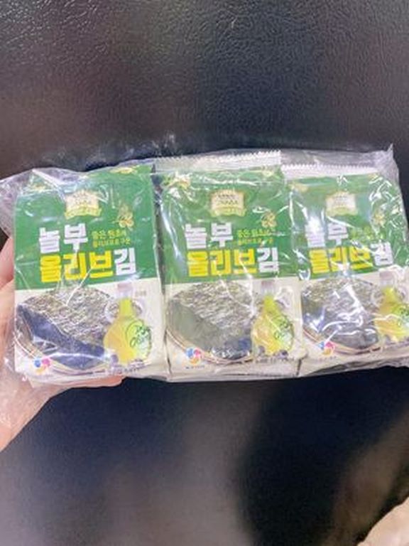 Rong Biển Hàn Quốc Olive Oil 3 Gói