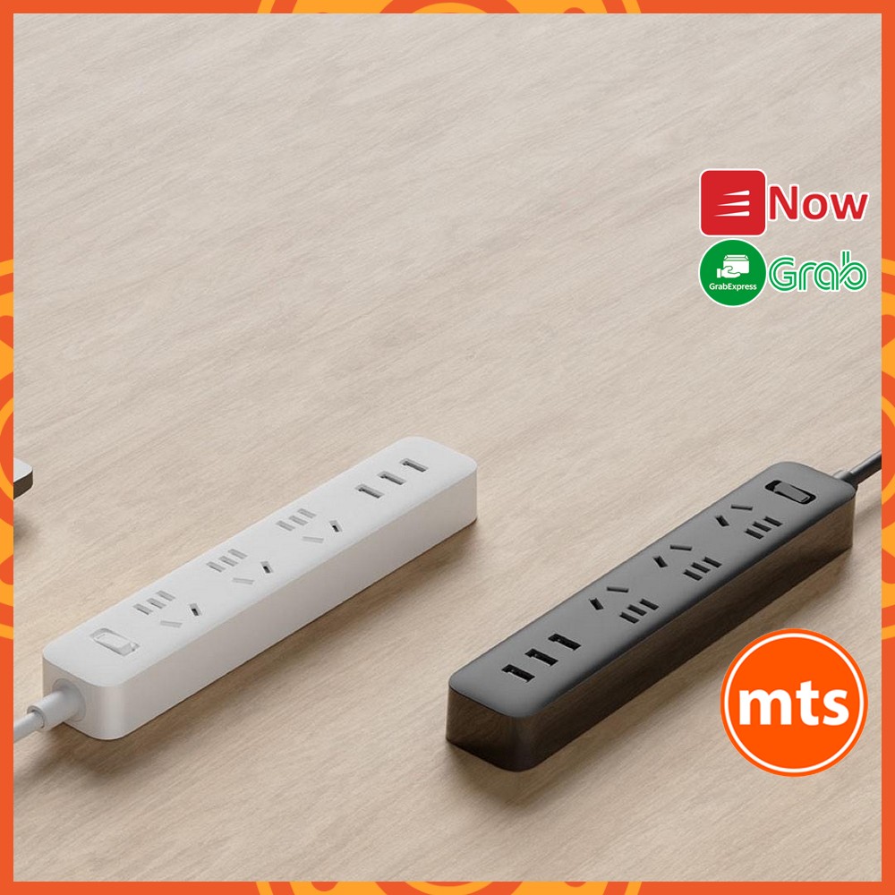 Ổ cắm điện thông minh Xiaomi Power Strip 3 Cổng USB 5V-2A Chính Hãng - Nguyên Seal Kèm Đầu Chuyển Đổi - Minh Tín Shop