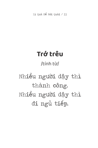 Timebooks - Lì Quá Để Nói Quài
