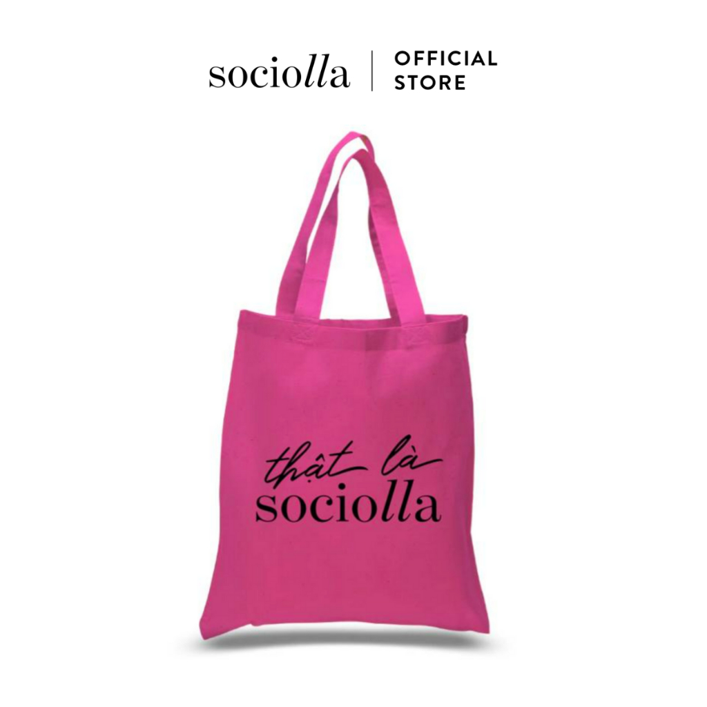 [Hàng Tặng Không Bán] Túi tote Sociolla