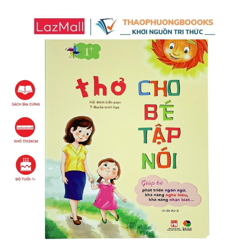 Sách - Thơ cho bé tập nói -ThaoPhuongBooks