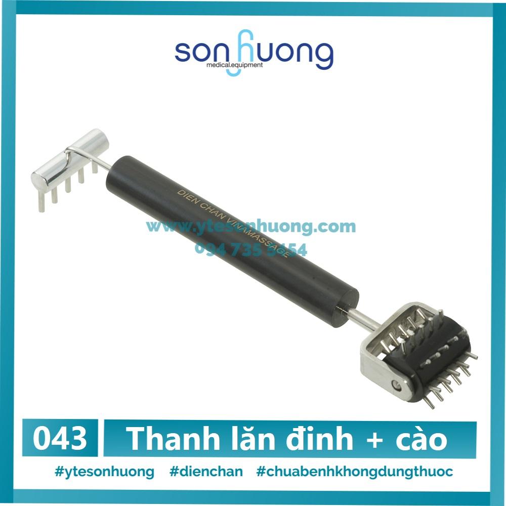Thanh lăn đinh + cào diện chẩn