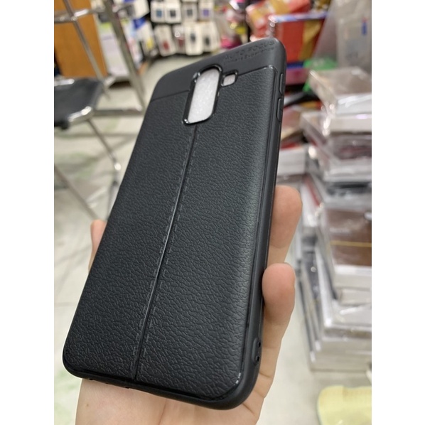 Ốp lưng Samsung J8 / A6plus dẻo kiểu da
