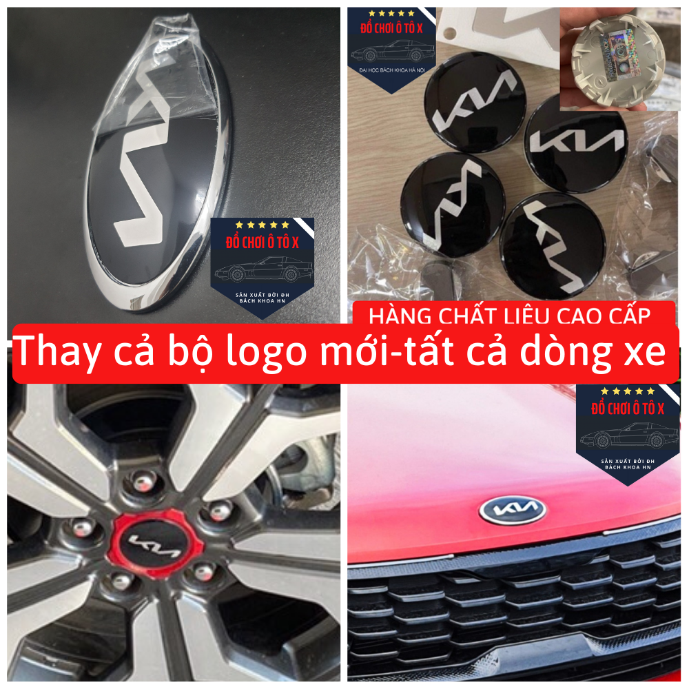 Logo KIA mới cho tất cả các dòng xe