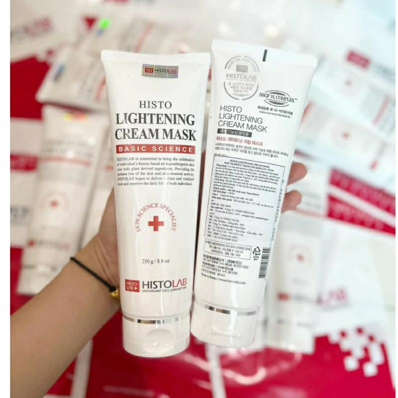 Mặt nạ ủ trắng Histolab Lightening Cream Mask 250ml