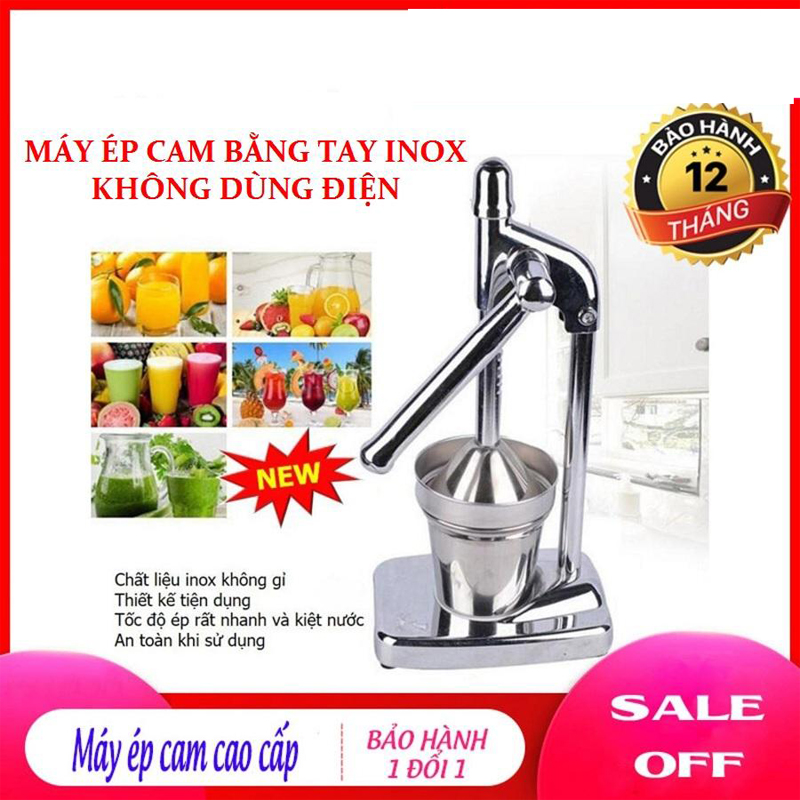 Máy Vắt Cam Máy Ép Cam Bằng Tay Inox Bigstar - Với Thiết Kế Thanh Gọn Nhẹ Dễ Dàng Sử Dụng  Máy Dùng Bằng Tay Không Dùng Điện Mang Lại Sự An Toàn Khi Sử Dụng - Bảo Hành Uy Tín Bởi KINGTECH STORE Mua Ngay Hôm Nay Sale 50%