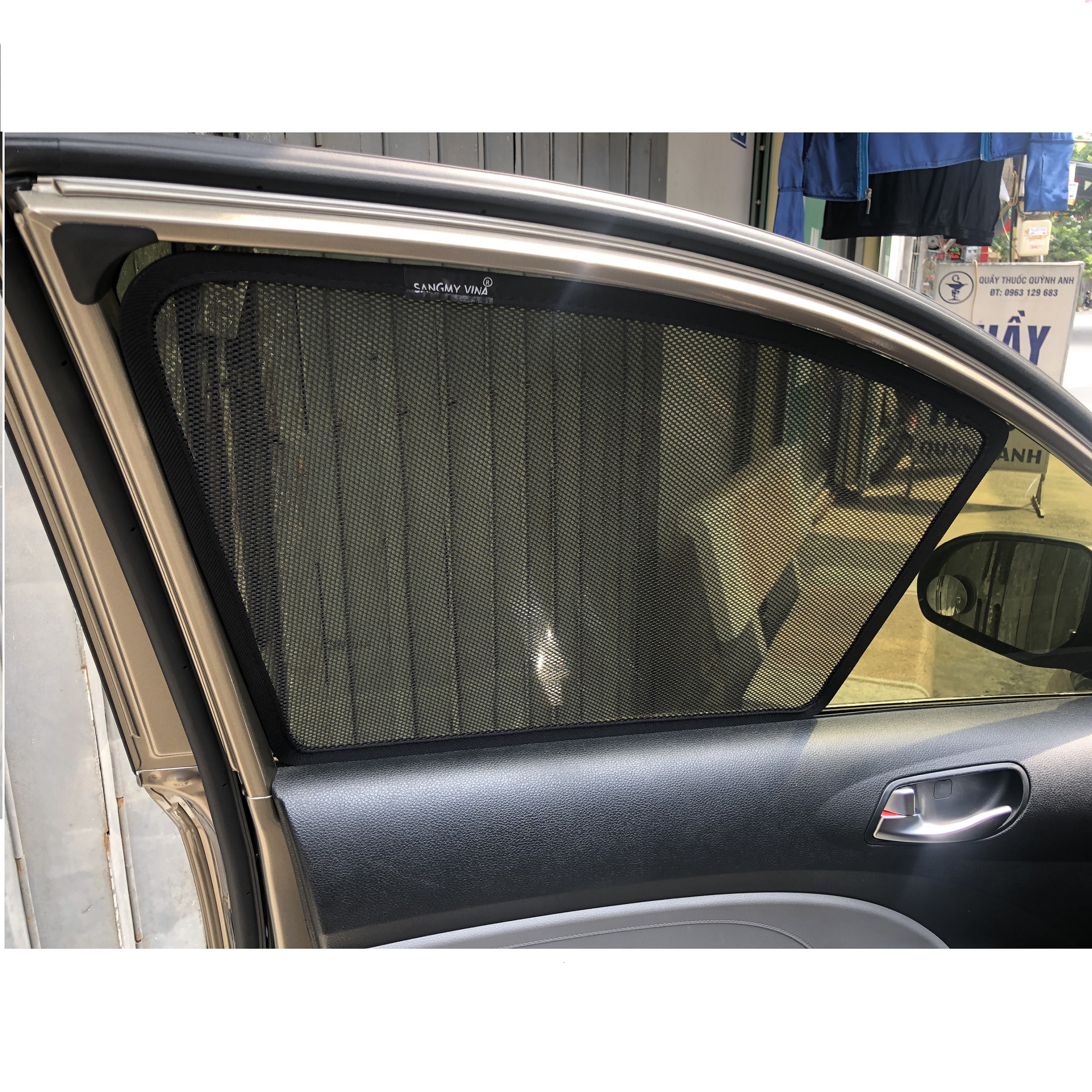 RÈM CHE CHẮN NẮNG NAM CHÂM  XE KIA SOLUTO