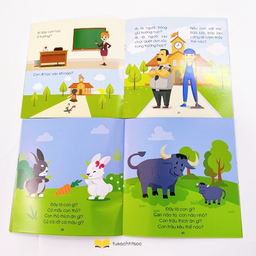 Sách Mẹ hỏi bé trả lời