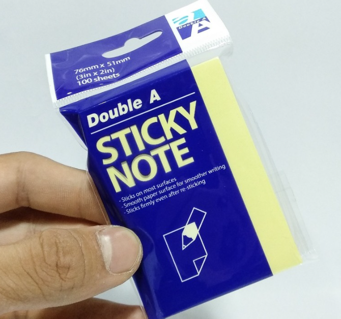 Giấy note Double A 3x2