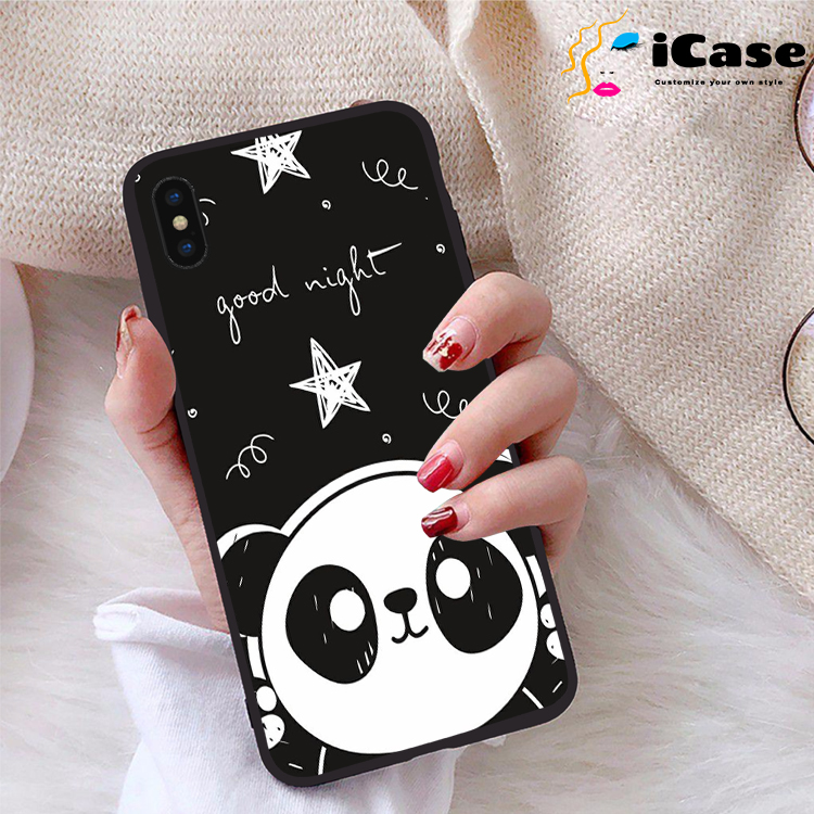 Ốp lưng iPhone Xs Max viền dẻo TPU BST Panda