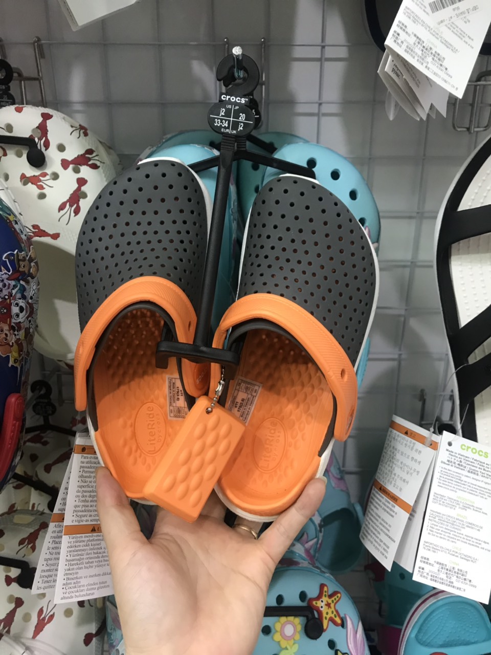 SỤC CROCS-LITERIDE TRẺ EM