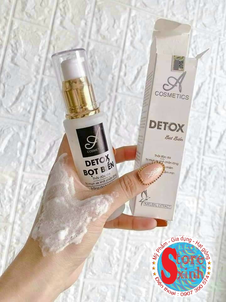 DETOX BỌT BIỂN THẢI ĐỘC MỀM A