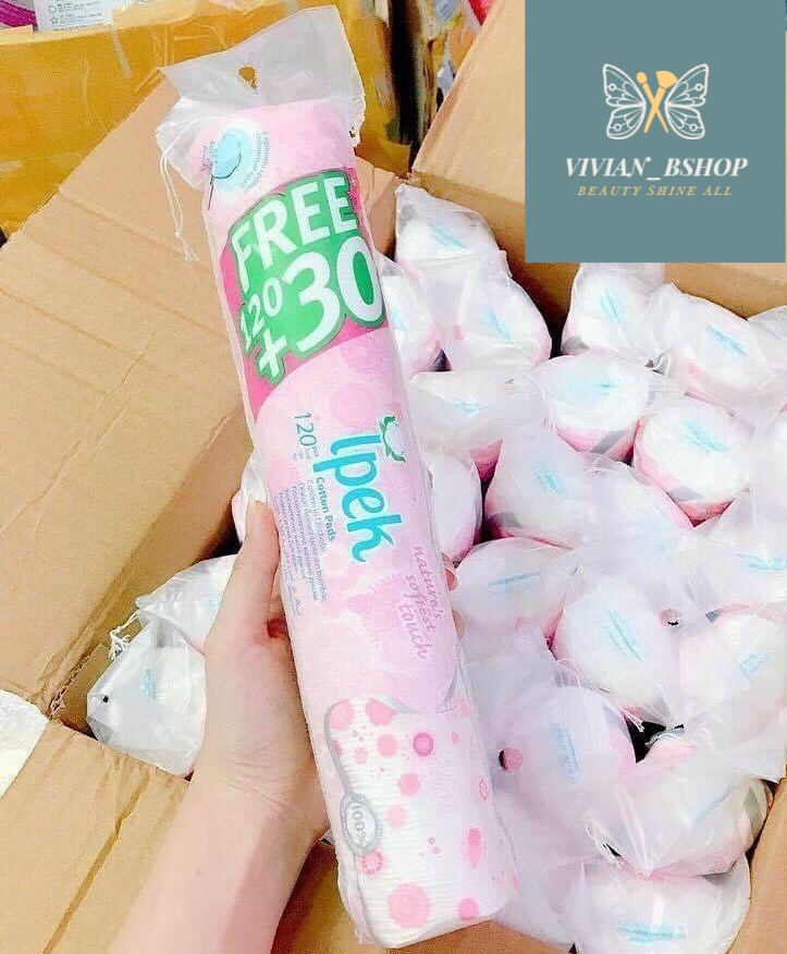 Bông Tẩy Trang Ipek 150 Miếng