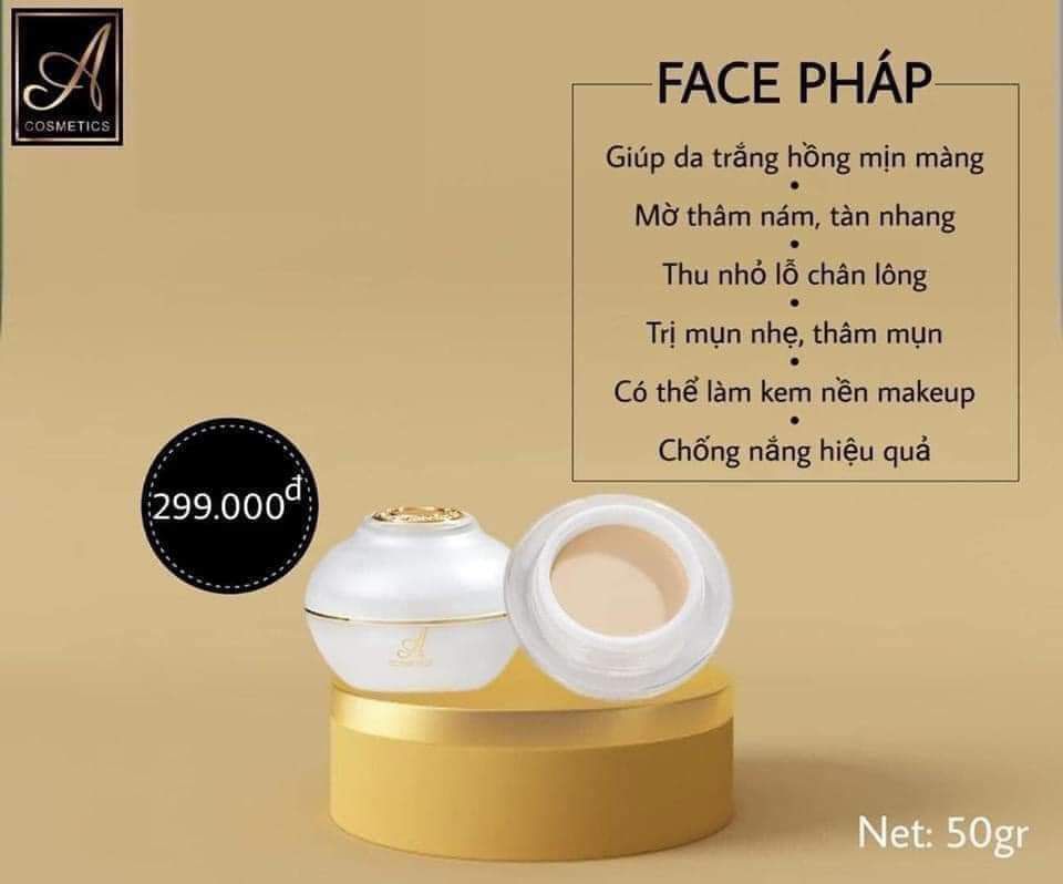 KEM FACE PHÁP A COMESTIC ( mẫu mới)