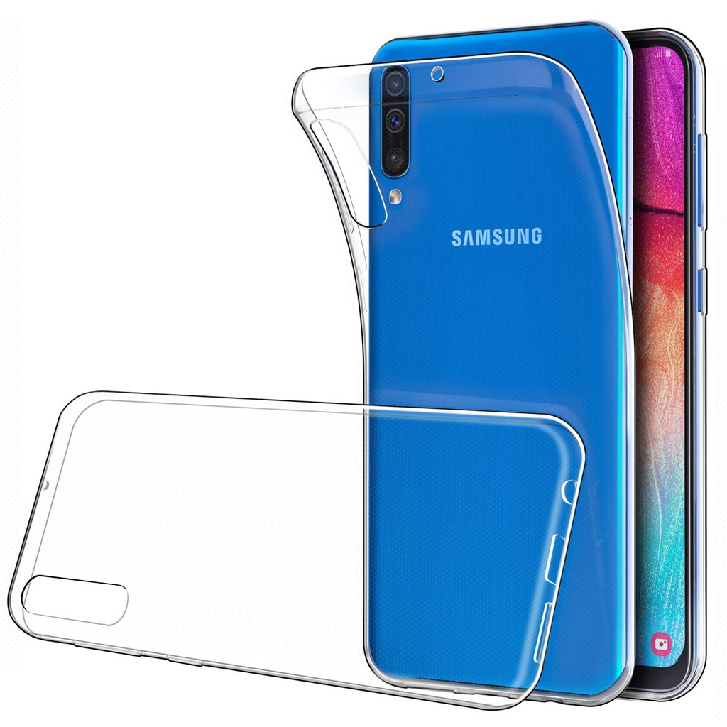 Ốp lưng dẻo trong suốt cho Samsung Galaxy A30s (Loại A+ Chống bẩn, chống ố vàng)