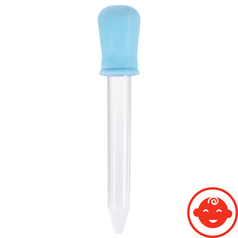 Ống hút sữa, bón thuốc đầu bóp silicon mềm cho bé 5ml
