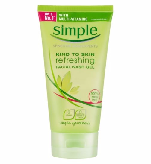 Sữa Rửa Mặt Simple Dạng Gel - SRM SIM GEL