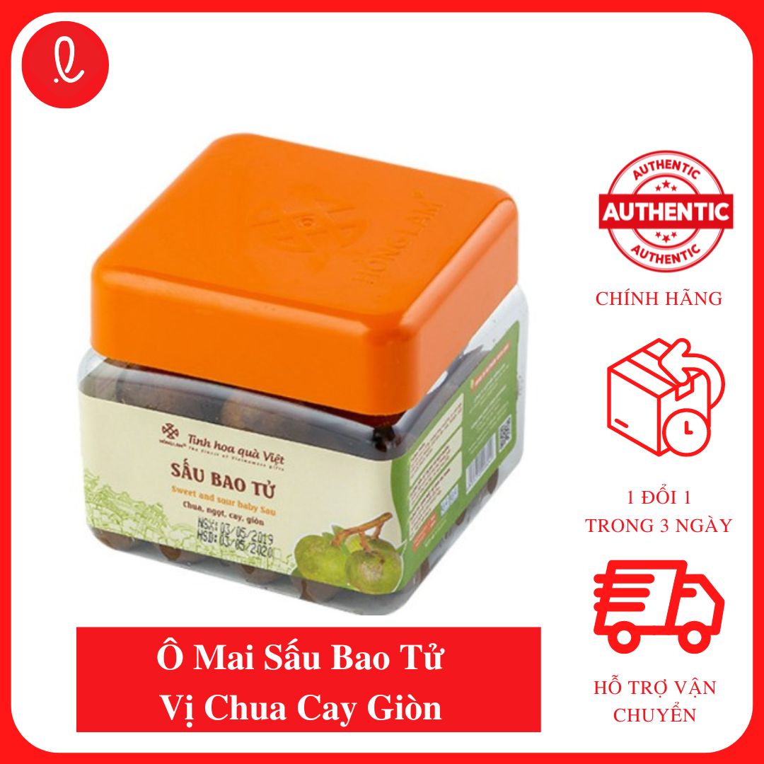 Ô mai sấu bao tử vị chua cay giòn hồng lam đủ size