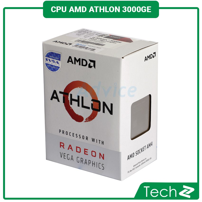 Bộ vi xử lý AMD Athlon 3000G New Box Bảo Hành 3 Năm