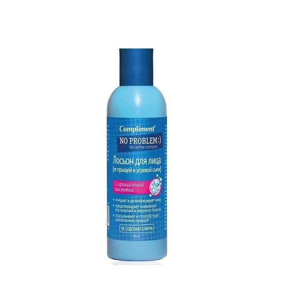 Nước Hoa Hồng Dưỡng Ẩm Làm Sạch Da Compliment No Problem 200ml