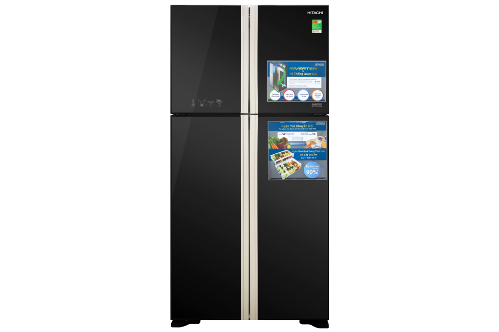 [GIAO TẠI HCM] -  Tủ lạnh Hitachi Inverter 509 lít R-FW650PGV8(GBK)