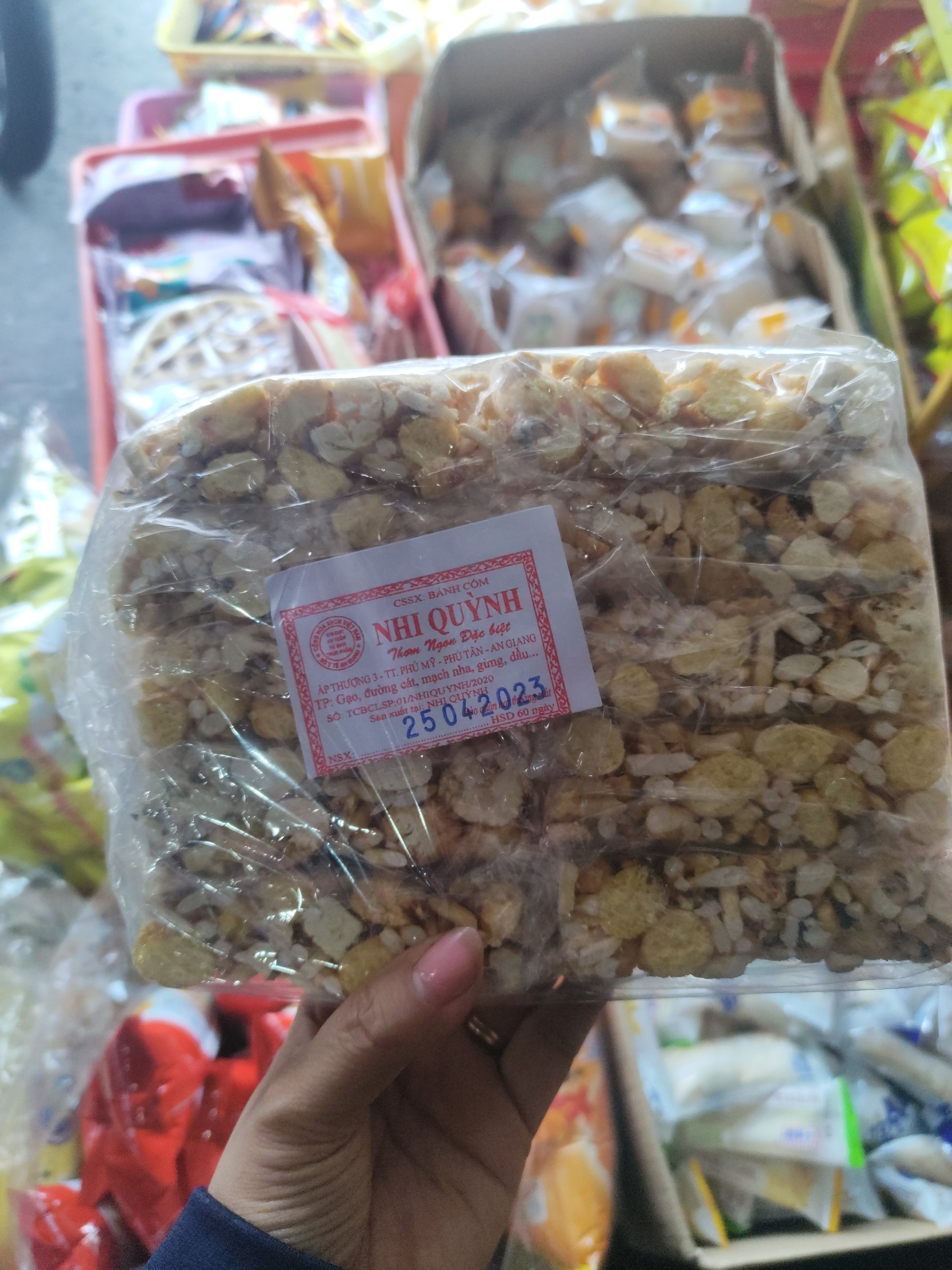COMBO 5 Bịch,5 Vị Cốm Miền Tây.Shap Bánh Hoàng Yến