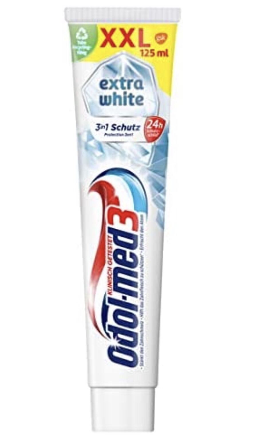 Kem đánh răng ODOL-MED 3 extra white - 75ml,125ml - Hàng nội địa Đức