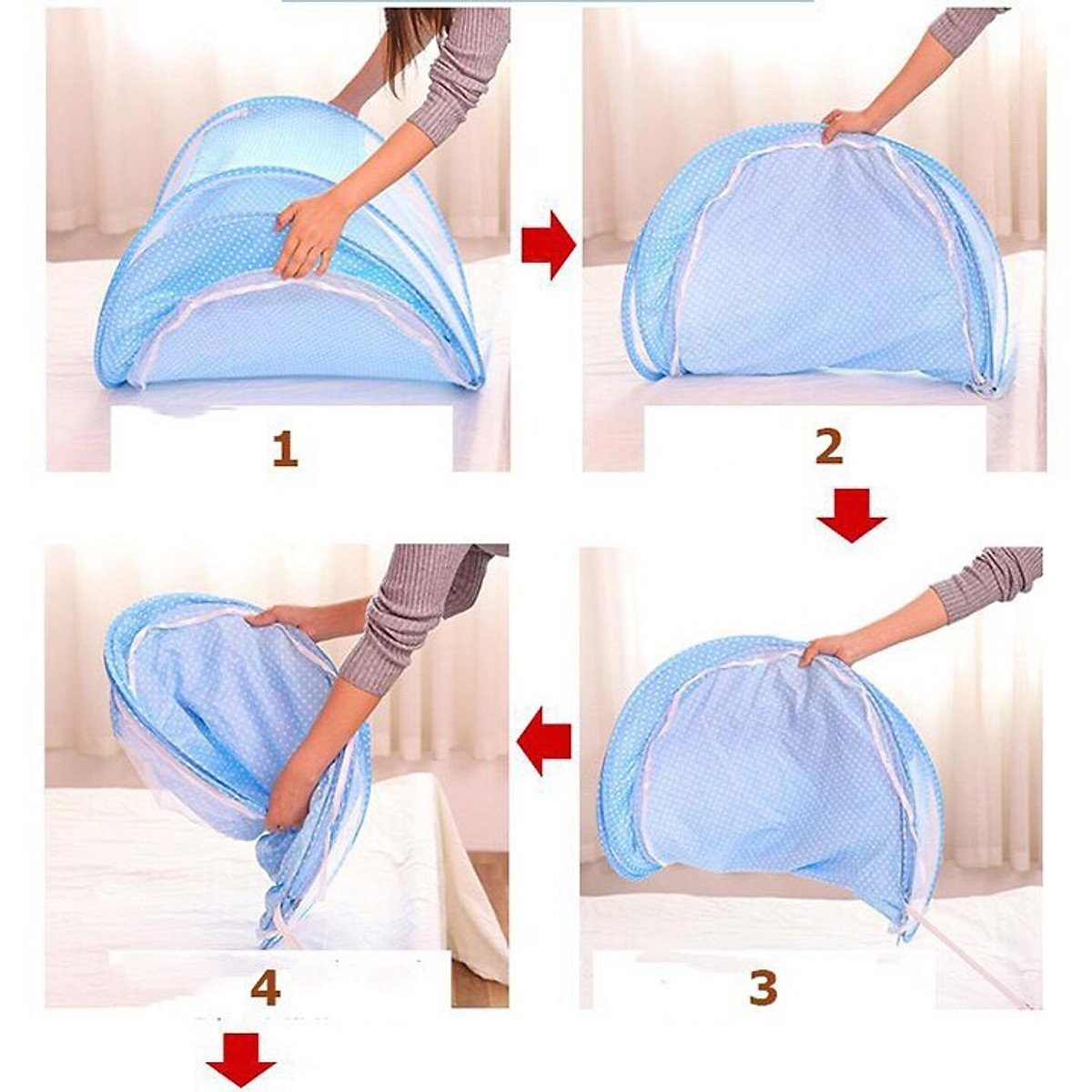 Màn Chụp Chống Muỗi Có Nhạc Cho Bé