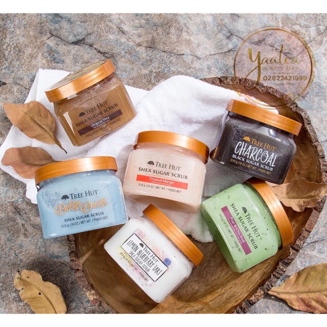 Tẩy tế bào chết Tree Hut Shea Sugar Scrub