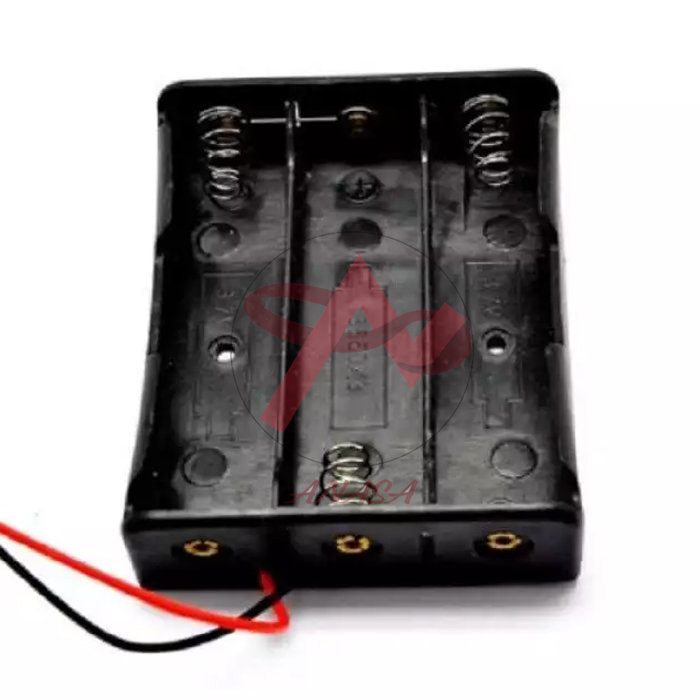 Đế Pin 18650 Có Dây (Đấu Nối Tiếp) 3 Pin