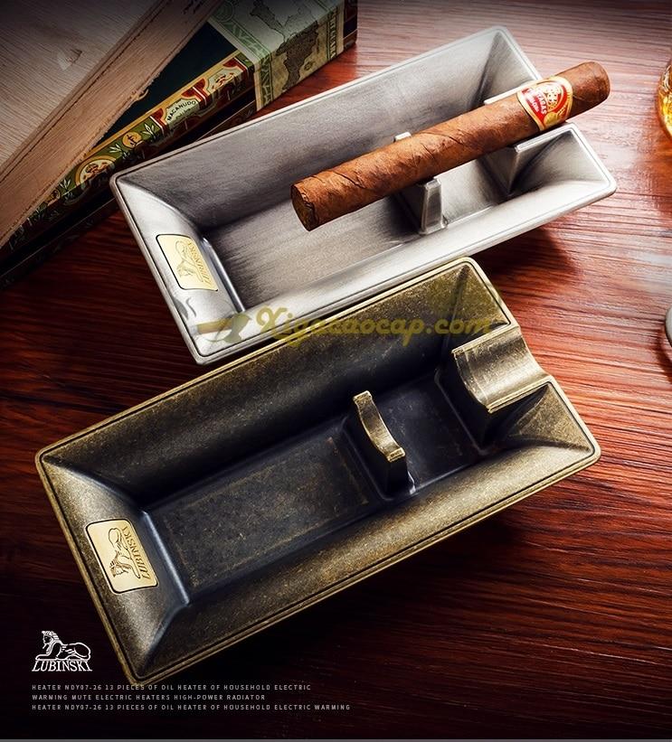 GẠT TÀN CIGAR ĐƠN LUBINSKI GOLDEN