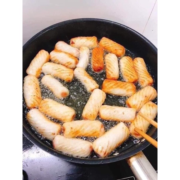 500g  chả mực xoắn ống Lacusina
