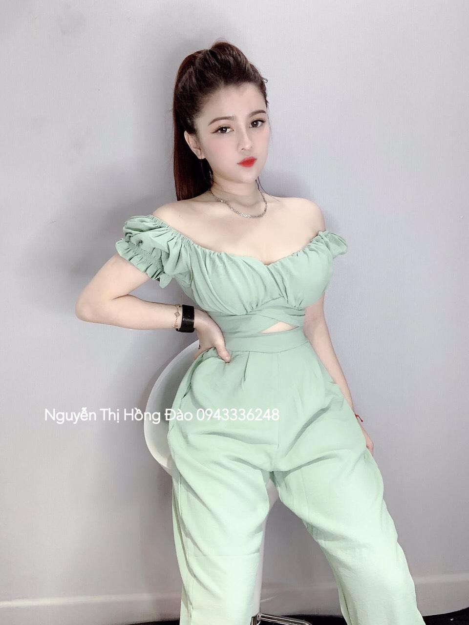 jumpsuit dài bẹt vai-MTB