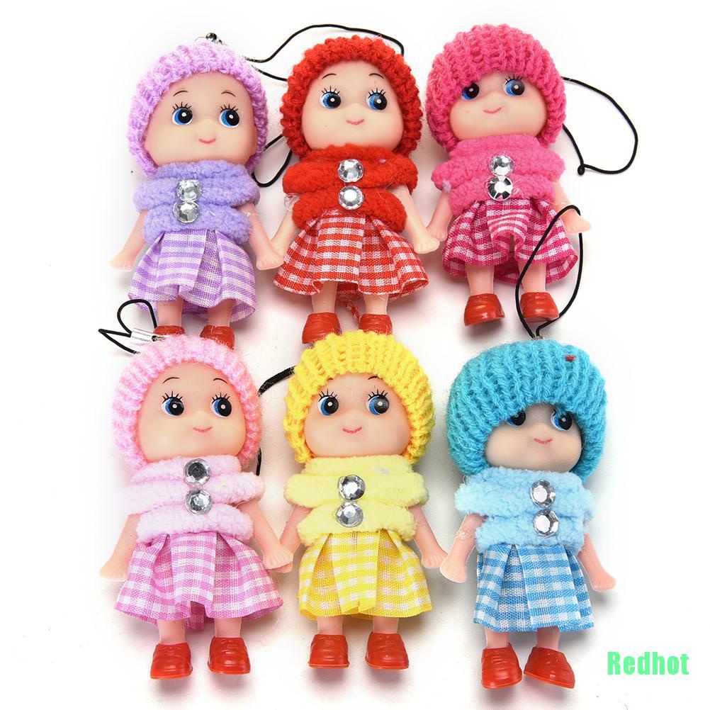 Móc Khóa Búp Bê Chibi Dễ Thương Xinh Xắn 8cm