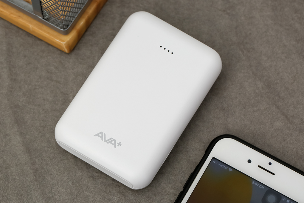 Pin sạc dự phòng Polymer 10000mAh Type C AVA+ DS2107(Like new)