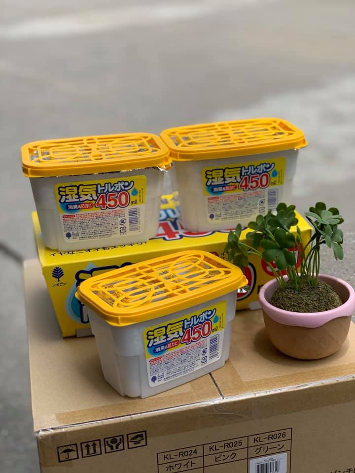 Hộp hút ẩm 450ml hàng Nhật