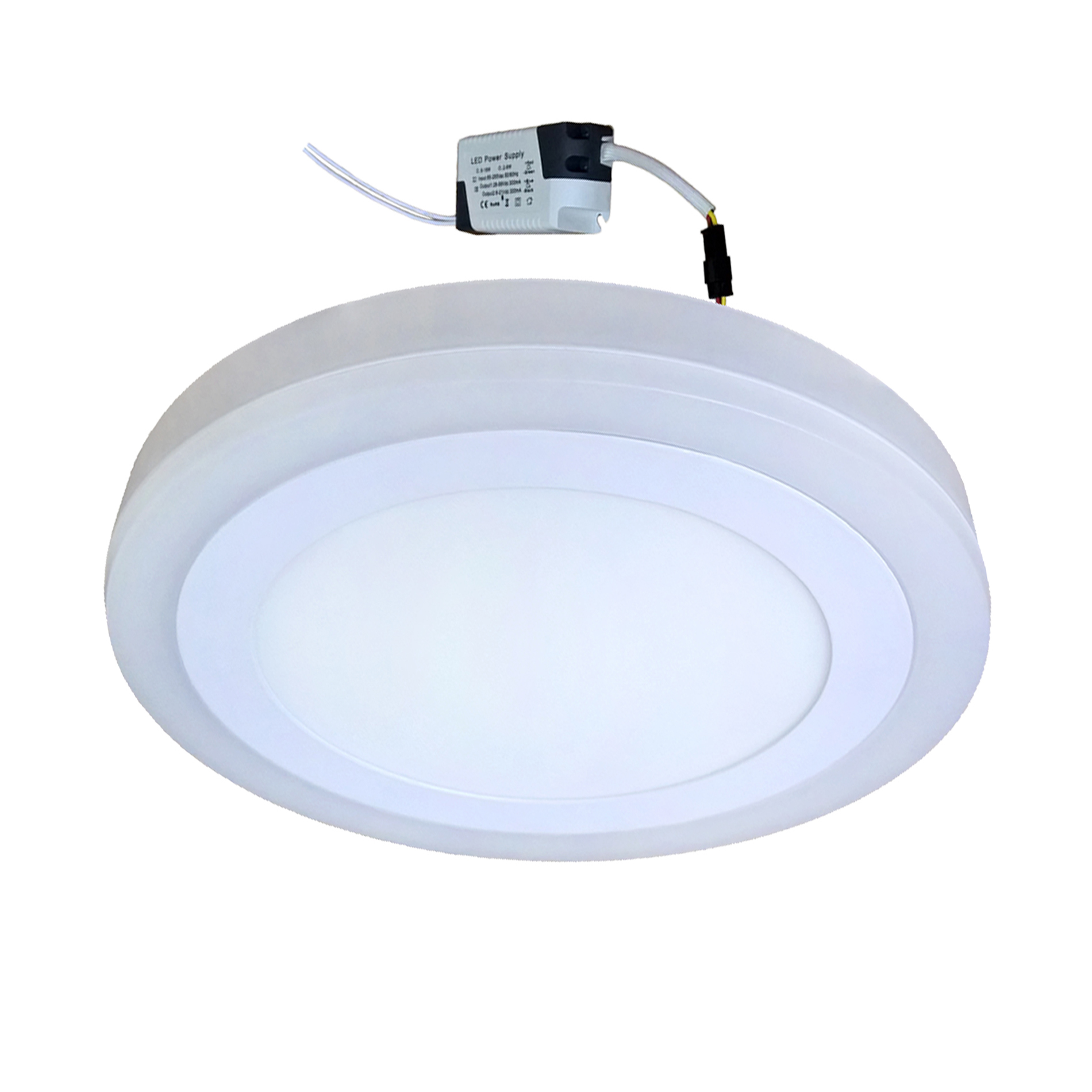 Đèn led ốp trần đổi màu Vàng 24w TRÒN 3 chế độ