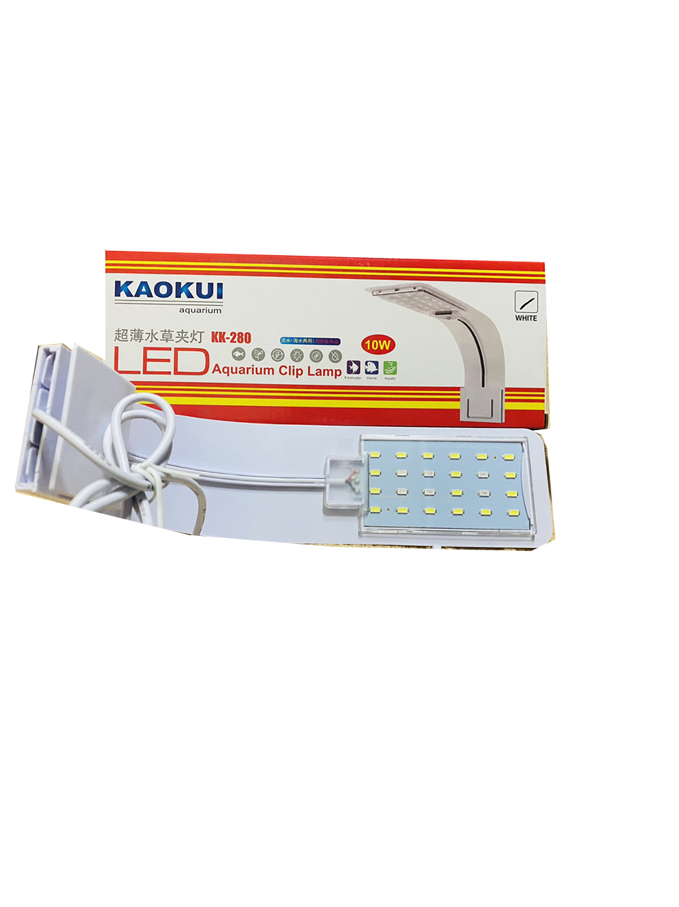 [Hoàn Tiền 10%][Có sẵn] Led Kẹp QuanLong Siêu Sáng QL-X3 ( 5W hồ 15-40cm )